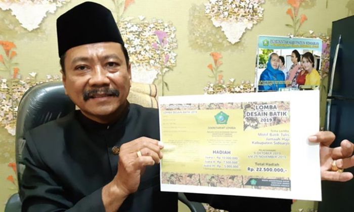 Tambah Ragam Batik Khas Sidoarjo, Pemkab Gelar Lomba Desain Batik Haji Tambah Ragam Batik Khas Sidoarjo, Pemkab Gelar Lomba Desain Batik Haji