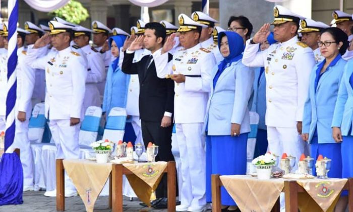 Pangkoarmada II Hadiri Upacara Penutupan Prasetya Perwira Diktukpa TNI AL XLVIII TA. 2019