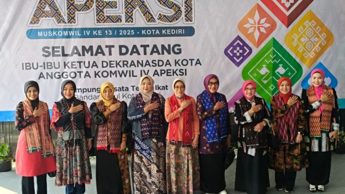 City Tour Ladies Komwil IV Apeksi 2025, Faiqoh Qowimuddin Ajak Istri Kada Kunjungi Kota Kediri Lagi