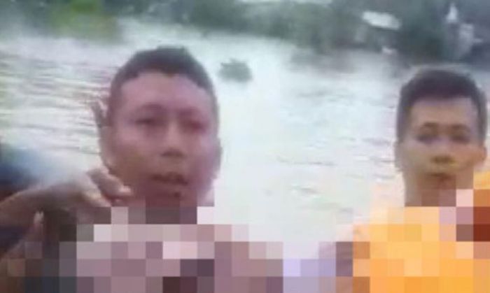 Siswa SMP Terseret Banjir Luapan Kali Lamong di Benjeng Gresik Ditemukan Meninggal Siswa SMP Terseret Banjir Luapan Kali Lamong di Benjeng Gresik Ditemukan Meninggal