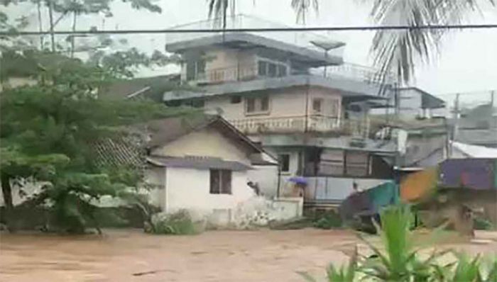 Banjir di Jember, Ratusan Rumah Warga Terendam