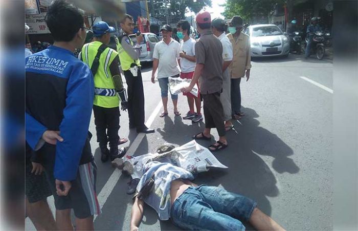 Kepalanya Masuk Kolong Mobil, Pengendara Motor di Malang Jadi Korban Tabrak Lari Kepalanya Masuk Kolong Mobil, Pengendara Motor di Malang Jadi Korban Tabrak Lari