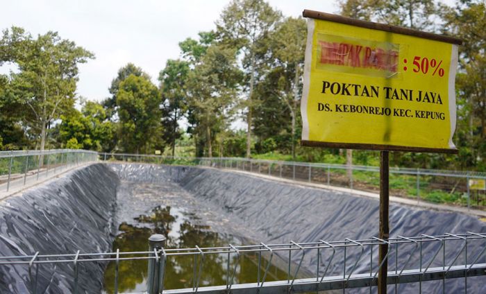 Bangun Embung, Bupati Kediri Ingin Petani Tak Kesulitan Air saat Kemarau