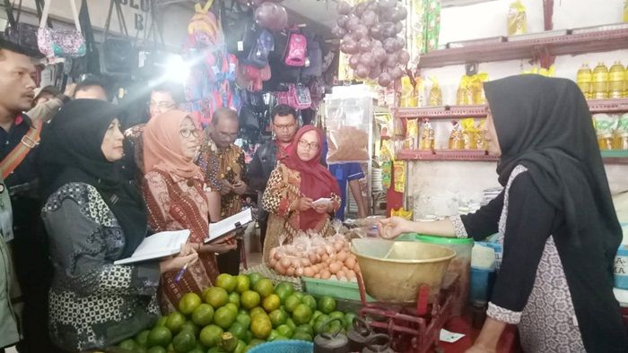 Harga Telur Naik, TPID Kota Kediri Langsung Sidak Pasar