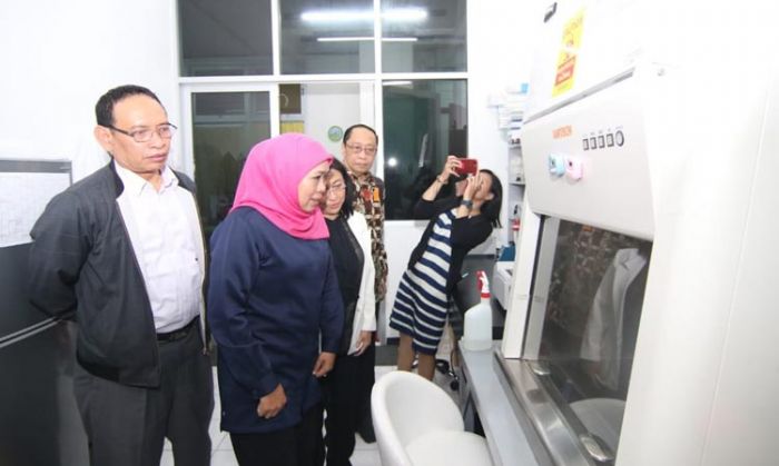 Waspada Virus Corona, Khofifah Pantau Fasilitas Tropical Desease Center dan Kesiapan RS Unair Waspada Virus Corona, Khofifah Pantau Fasilitas Tropical Desease Center dan Kesiapan RS Unair