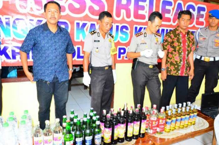 Operasi Pekat Jelang Ramadhan, Polres Pamekasan Ringkus 8 Tersangka dari Berbagai Kasus