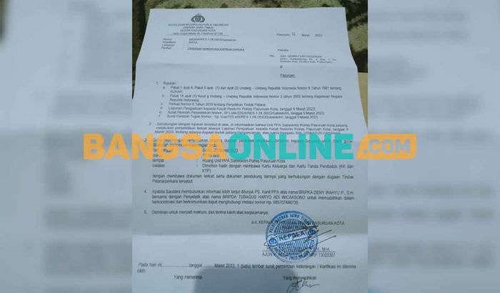 Sering Diperlakukan Kasar dan Mendapat Ancaman, Warga Kedondong Pasuruan Laporkan Suami ke Polisi Sering Diperlakukan Kasar dan Mendapat Ancaman, Warga Kedondong Pasuruan Laporkan Suami ke Polisi