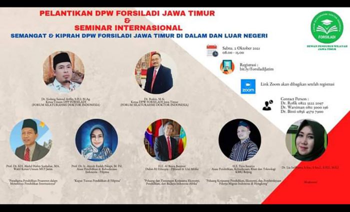 Forum Silaturahmi Doktor Indonesia se-Jawa Timur Dikukuhkan Forum Silaturahmi Doktor Indonesia se-Jawa Timur Dikukuhkan