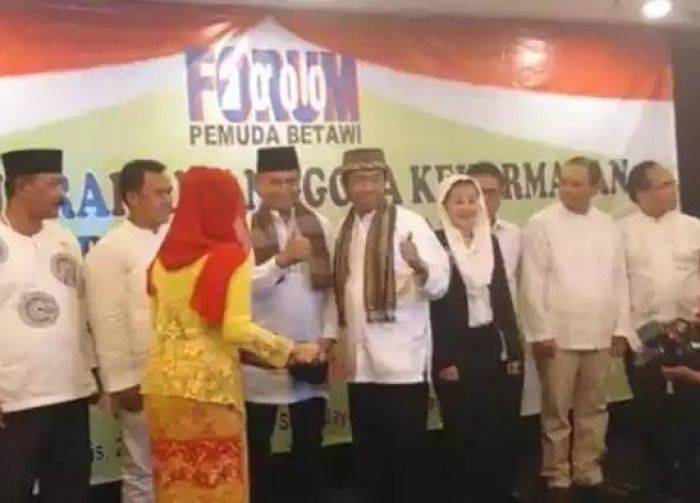Empat Tokoh Cagub DKI Rival Ahok Dianugerahi Gelar Kehormatan Oleh Forum Pemuda Betawi Empat Tokoh Cagub DKI Rival Ahok Dianugerahi Gelar Kehormatan Oleh Forum Pemuda Betawi