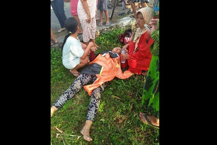 Motor Warga Janti Sidoarjo Tersenggol KA, Begini Jadinya Motor Warga Janti Sidoarjo Tersenggol KA, Begini Jadinya