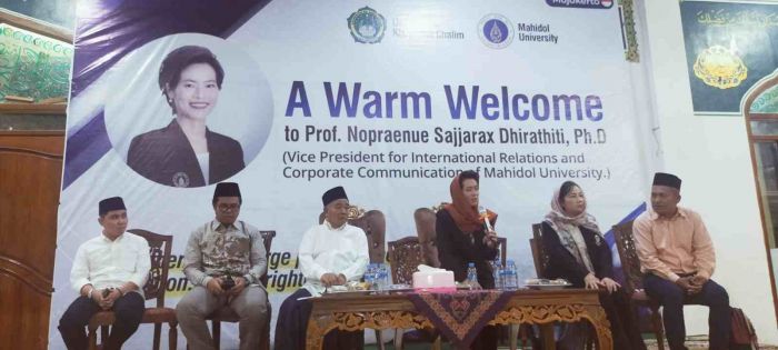 Kunjungi Amanatul Ummah, Warek Universitas Mahidol Thailand Kagumi Keberanian Santri Kunjungi Amanatul Ummah, Warek Universitas Mahidol Thailand Kagumi Keberanian Santri