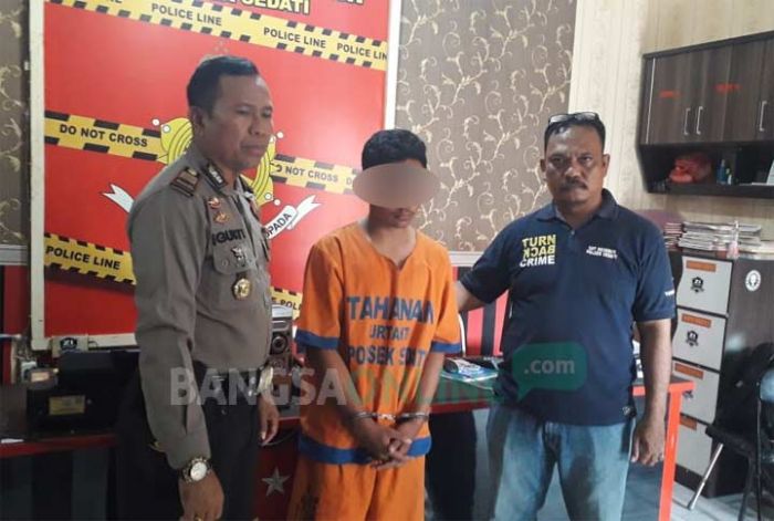 Pelaku Pengubur Bayi Hidup-hidup di Sidoarjo Ditahan Polisi Pelaku Pengubur Bayi Hidup-hidup di Sidoarjo Ditahan Polisi