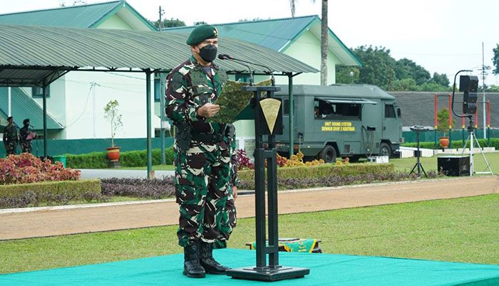 Pimpin Upacara, Pangdivif 2 Kostrad Bacakan Amanat KSAD Pimpin Upacara, Pangdivif 2 Kostrad Bacakan Amanat KSAD