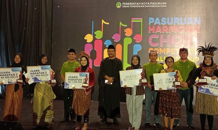 Dispendikbud Gelar Choir Competition Jenjang SMP-SMA se-Kota Pasuruan