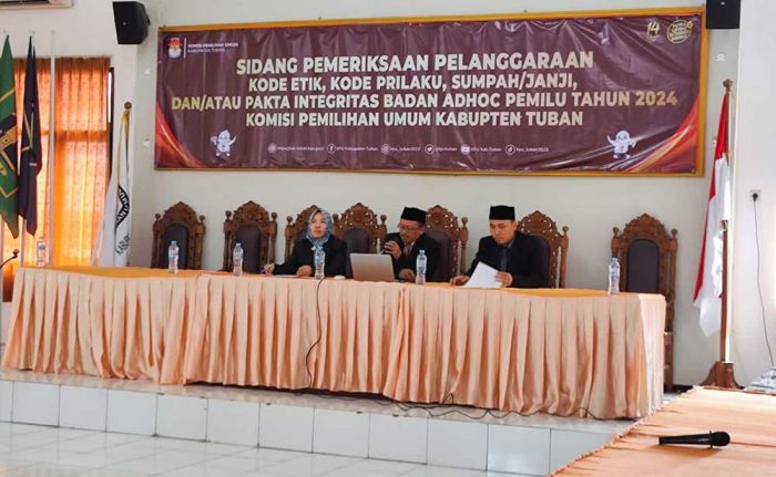 Diduga Langgar Kode Etik, 8 Anggota KPPS Disidang KPU Tuban Diduga Langgar Kode Etik, 8 Anggota KPPS Disidang KPU Tuban