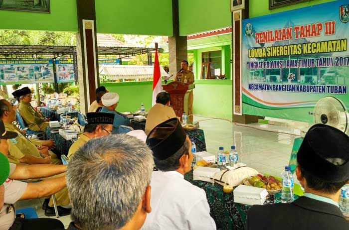 Lomba Sinergitas Kinerja Kecamatan Tingkat Jatim, Tim Penilai Salut dengan Kecamatan Bangilan