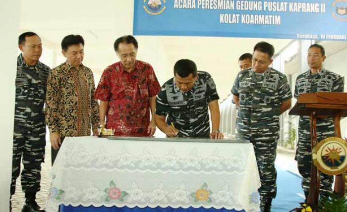 Pangarmatim Resmikan Gedung Puslatkaprang II Kolatarmatim Pangarmatim Resmikan Gedung Puslatkaprang II Kolatarmatim