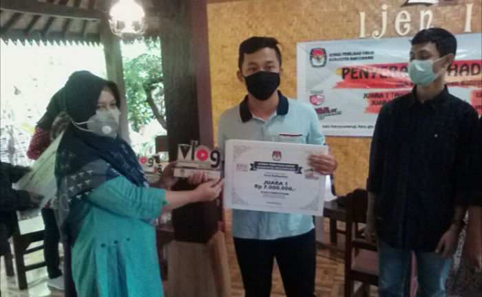 ​Alumnus Budut Gadingmangu Jombang Raih Juara 1 Lomba Vlog KPU Banyuwangi
