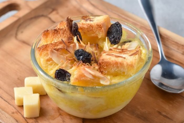Resep Puding Roti Pisang dengan Campuran Mentega, Camilan Lezat Akhir Pekan Resep Puding Roti Pisang dengan Campuran Mentega, Camilan Lezat Akhir Pekan