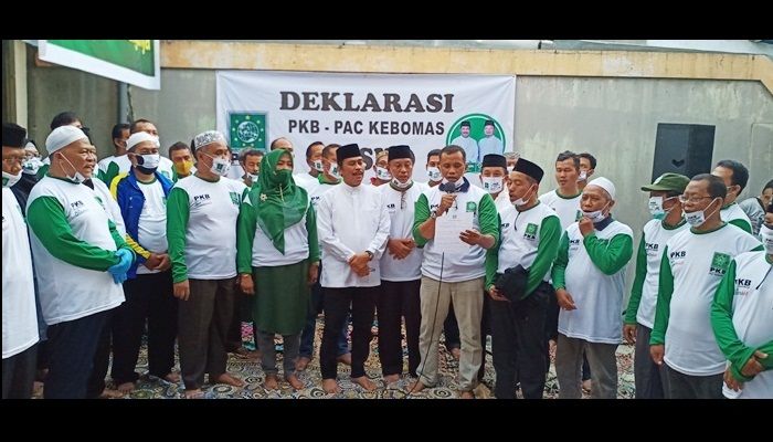 DPAC PKB Kebomas Deklarasi Dukung Pasangan QA di Pilbup Gresik