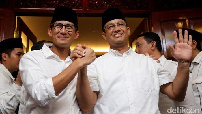 Gerindra Risih PKS Capreskan Anies Baswedan-Sandiaga Uno Gerindra Risih PKS Capreskan Anies Baswedan-Sandiaga Uno