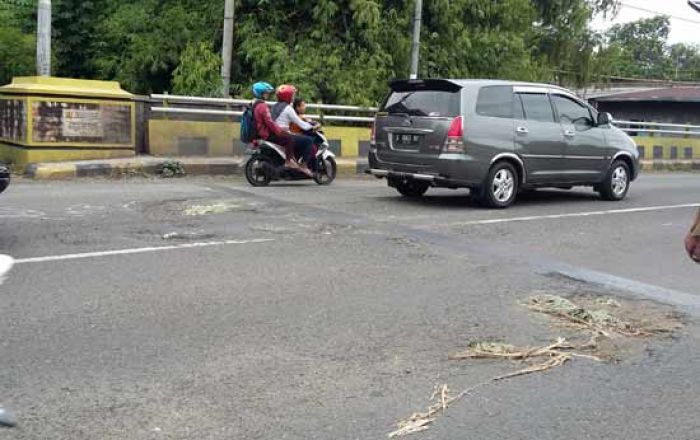 Jalan Utama Mojokerto Timur Rusak, Dua Pengendara Terjatuh dalam Tiga Hari Ini Jalan Utama Mojokerto Timur Rusak, Dua Pengendara Terjatuh dalam Tiga Hari Ini