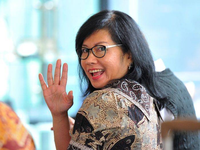 Ditanya Mau Jabat Menteri SDM Kabinet Jokowi Karen Bilang No Comment Ditanya Mau Jabat Menteri SDM Kabinet Jokowi Karen Bilang No Comment
