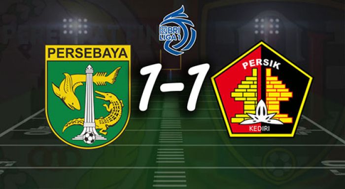 Hasil Persebaya vs Persik: Derby Jatim Seri, Macan Putih Perpanjang Rekor Tak Pernah Menang Hasil Persebaya vs Persik: Derby Jatim Seri, Macan Putih Perpanjang Rekor Tak Pernah Menang