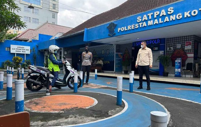 Satpas Polresta Malang Kota Sediakan Remedial Teaching