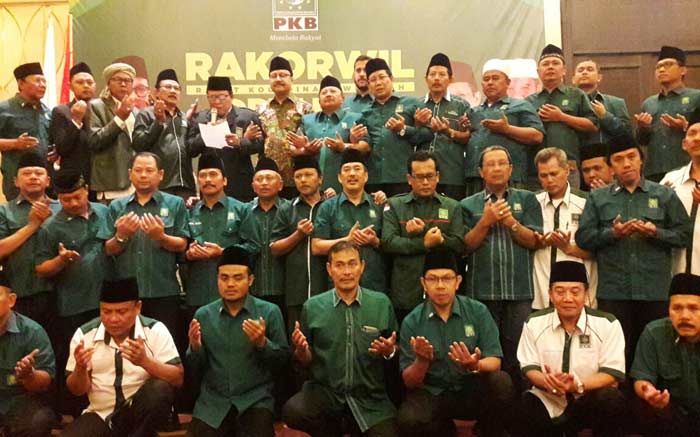 Pengurus PKB se-Jatim Deklarasi Pemenangan Gus Ipul