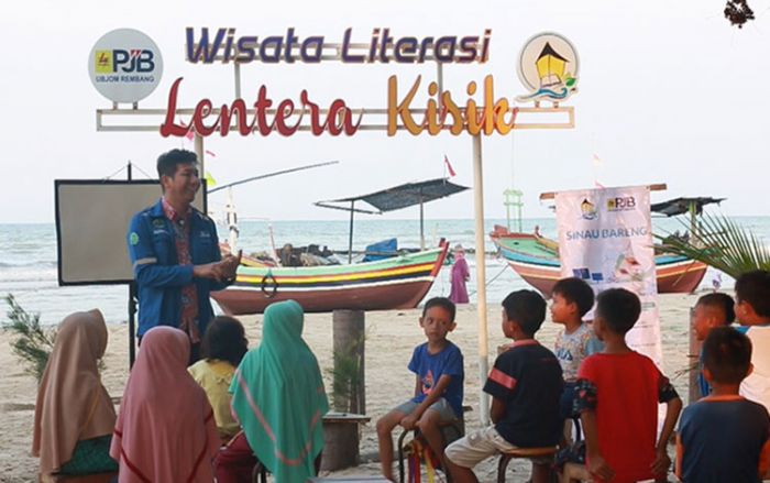 Tingkatkan Minat Baca Warga Sekitar PLTU Rembang, PJB Bangun TBM Lentera Kisik Tingkatkan Minat Baca Warga Sekitar PLTU Rembang, PJB Bangun TBM Lentera Kisik