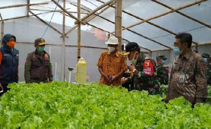 Kapoksahli dan Danrem 082/CPY Tinjau PPKM Mikro di Kota Kediri