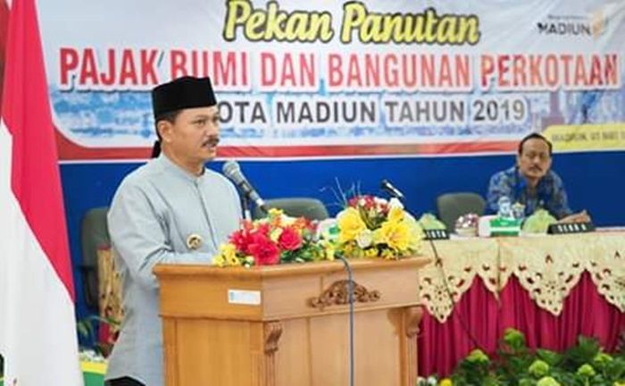 Pacu Masyarakat Taat Pajak, Wali Kota Madiun Komitmen Ratakan Pembangunan