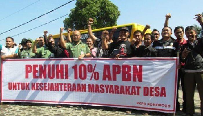PKPD Ponorogo Tagih Janji Realisasi 100 Persen dari UU Desa