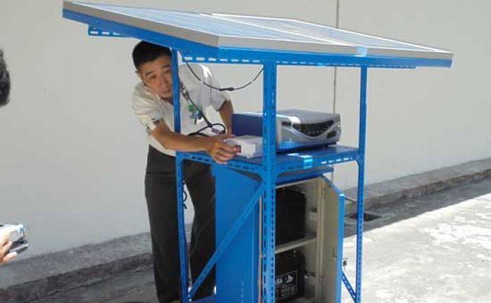 Dosen UWM Temukan Pompa Air Hybrid, Diplot untuk Wilayah Pelosok Minus Listrik Dosen UWM Temukan Pompa Air Hybrid, Diplot untuk Wilayah Pelosok Minus Listrik