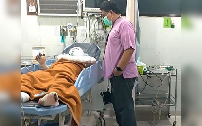 Blower PT Hutan Lestari Terbakar, 7 Korban Terluka Bakar Hingga 80 Persen Blower PT Hutan Lestari Terbakar, 7 Korban Terluka Bakar Hingga 80 Persen