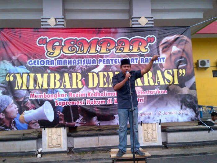 Mahasiswa Bangkalan Gelar Mimbar Demokrasi Mahasiswa Bangkalan Gelar Mimbar Demokrasi