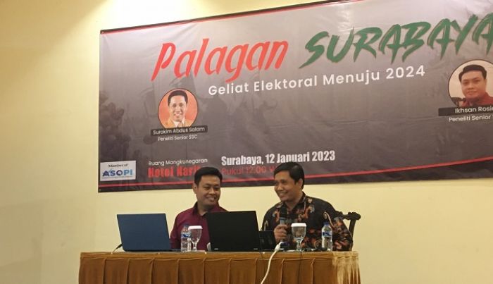 Survei Pilpres Belum Banyak Kejutan, Gajar Kuat di Surabaya, Eri Masuk Kandidat Pilgub Jatim Survei Pilpres Belum Banyak Kejutan, Gajar Kuat di Surabaya, Eri Masuk Kandidat Pilgub Jatim