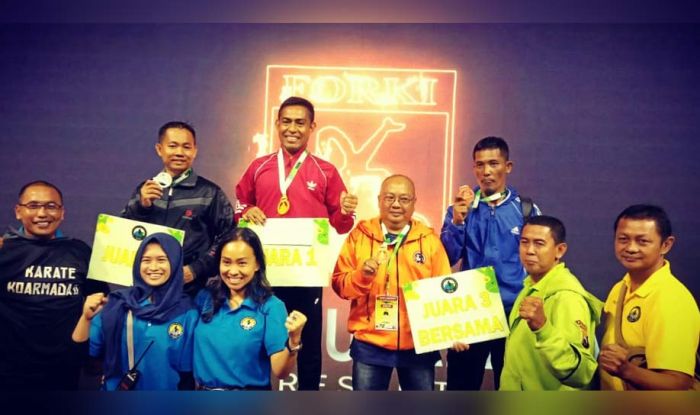 Dojo Koarmada II Raih Prestasi Dalam Wali Kota Surabaya International Open Karate Championship 2019