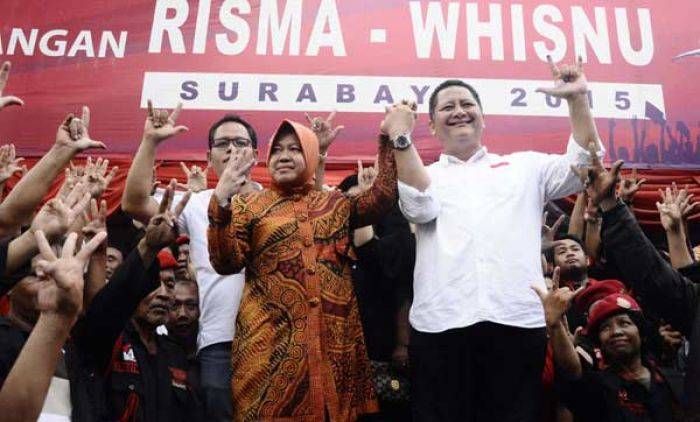 Risma-Whisnu Menangi Seluruh Kecamatan, Rasiyo-Lucy Tak Akui Quick Count Risma-Whisnu Menangi Seluruh Kecamatan, Rasiyo-Lucy Tak Akui Quick Count