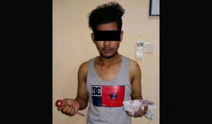 Maling Kotak Amal di Lemahbang Babak Belur Digebuki Warga Maling Kotak Amal di Lemahbang Babak Belur Digebuki Warga
