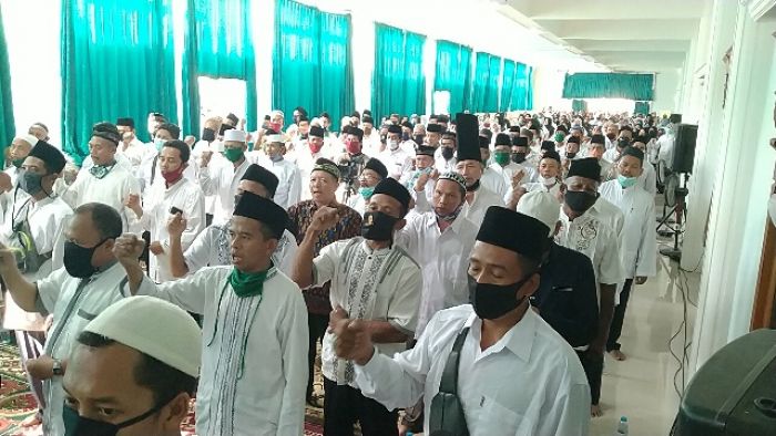 ​Berebut Suara Nahdliyin, Semua Cabup Mojokerto Gandeng Cawabup NU