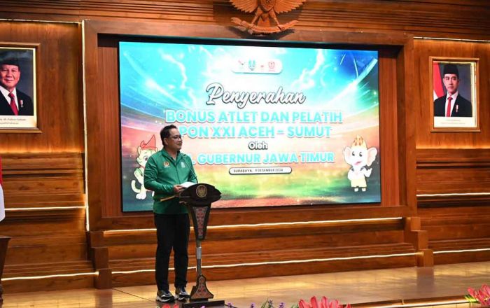 Pemprov Jatim Cairkan Bonus untuk Atlet dan Pelatih PON XXI Aceh-Sumut Pemprov Jatim Cairkan Bonus untuk Atlet dan Pelatih PON XXI Aceh-Sumut