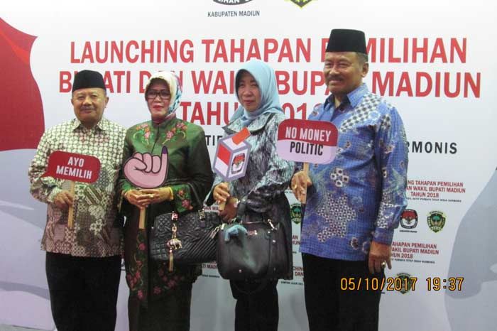 Bupati Madiun Launching Tahapan Pilkada 2018 Bupati Madiun Launching Tahapan Pilkada 2018