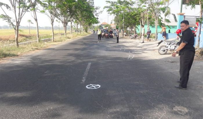 Terserempet Truk, Pengendara Motor Tewas di Jalan Raya Desa Keret