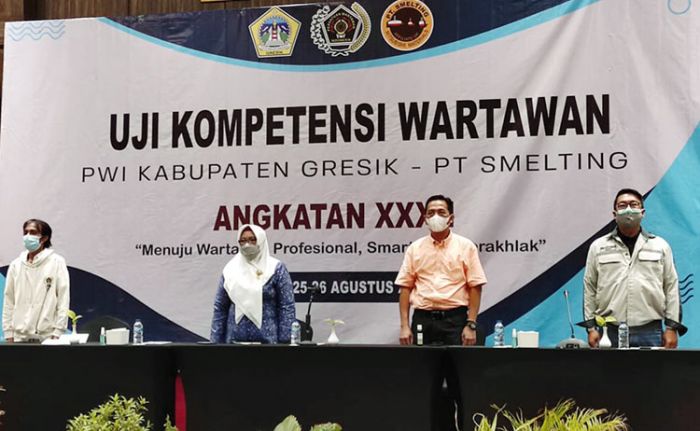 Dibuka Wabup Bu Min, UKW PWI Gresik Terapkan Prokes Ketat Dibuka Wabup Bu Min, UKW PWI Gresik Terapkan Prokes Ketat