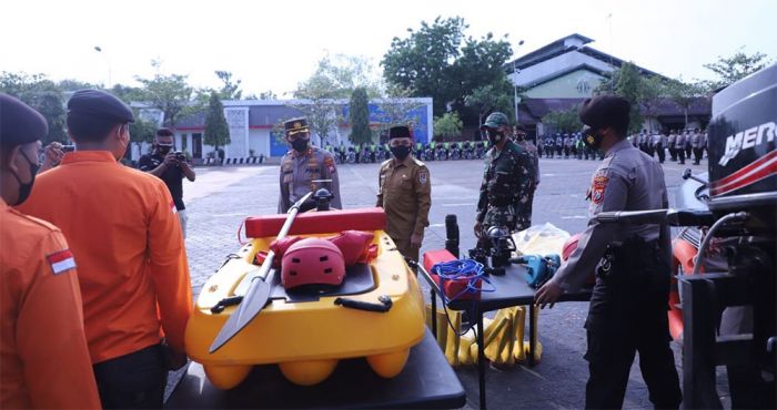 Antisipasi Bencana di Tuban, Ratusan Personel Diterjunkan