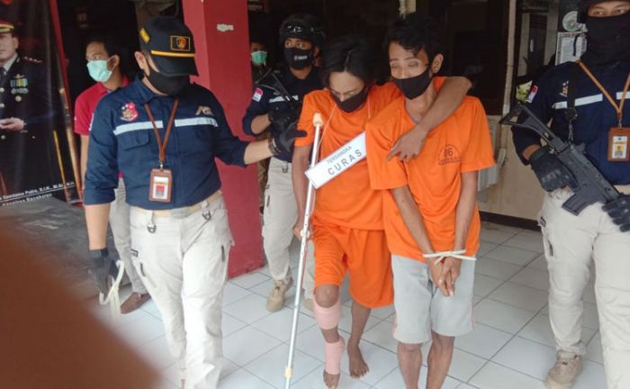 Melawan Saat Ditangkap, Pelaku Penggelapan Motor di Bangkalan Ditembak Polisi