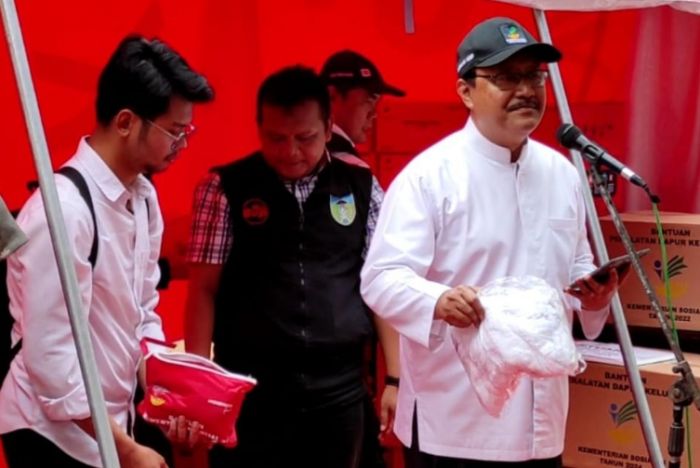 Mensos RI Resmikan Lumbung Sosial ke-730 di Kecamatan Mojo Kediri Mensos RI Resmikan Lumbung Sosial ke-730 di Kecamatan Mojo Kediri
