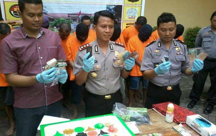 Sebulan, Polres Probolinggo Kota Amankan 16 Pejudi